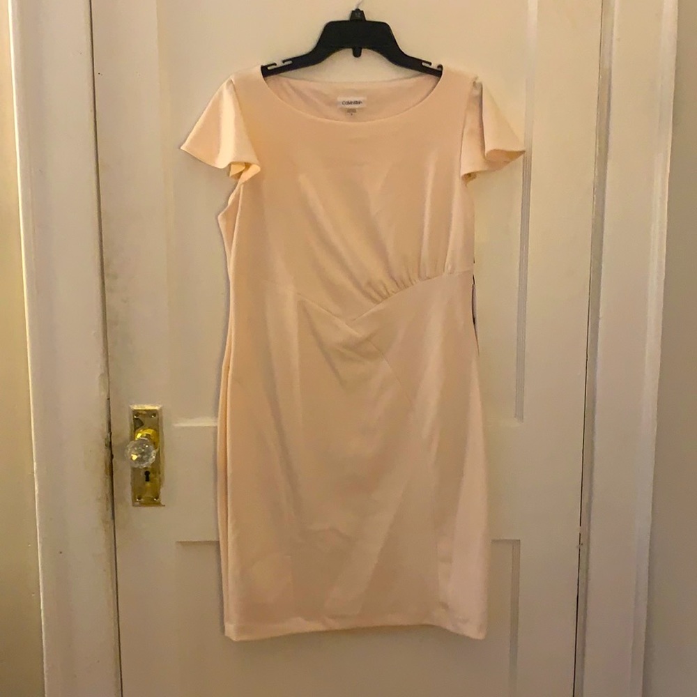 Calvin Klein light pink dress, NWT